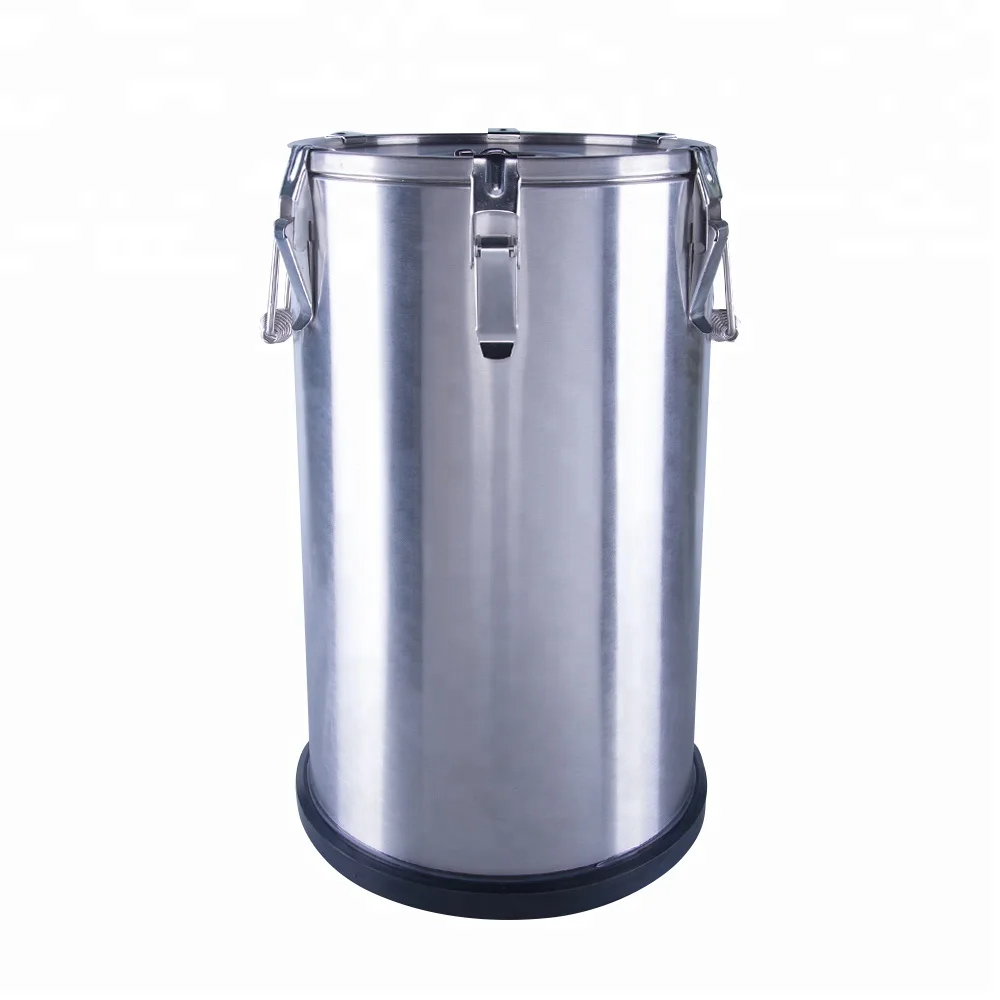 Stainless Steel Commercial Usage Insulated Food Container Airtight 35