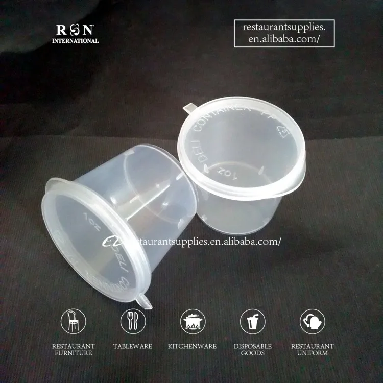 Pp Plastic Ketchup Container 1oz Small Cup With Lid Buy Ketchup