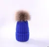 korean winter cute colorful young girls hairball fashion acrylic winter hat beanie