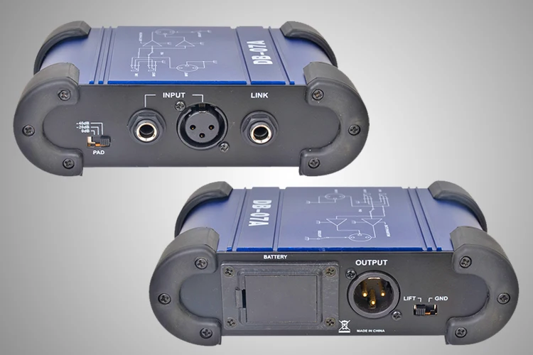 Professional Active Battery Powered Direct Di Box Db07a Buy Activedi