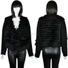 YR575 New Arrival Factory Bulk Orders Knitting Yarn Fur Jackets Women