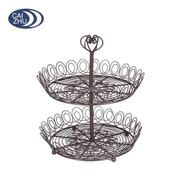 Wedding Fruit Basket Decoration Wire Stand Wedding Fruit Basket Decoration Wire Stand
