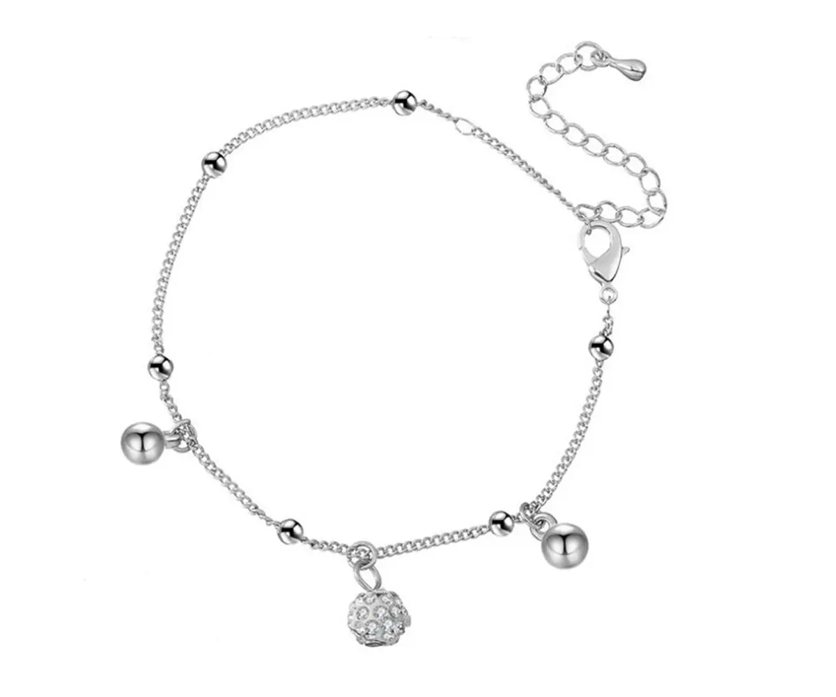 PORPI-JOJO Anklet Bracelet Beach Foot Jewelry Charm Cross Pendant Anklets for Women Girl Mother's Day Birthday Gifts 6 Style