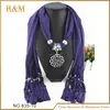 high quality new arrival items how to make scarf with pendant