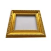 Antic Factory Wholesale Square Resin Ps Material Golden Pattern Paining Frame