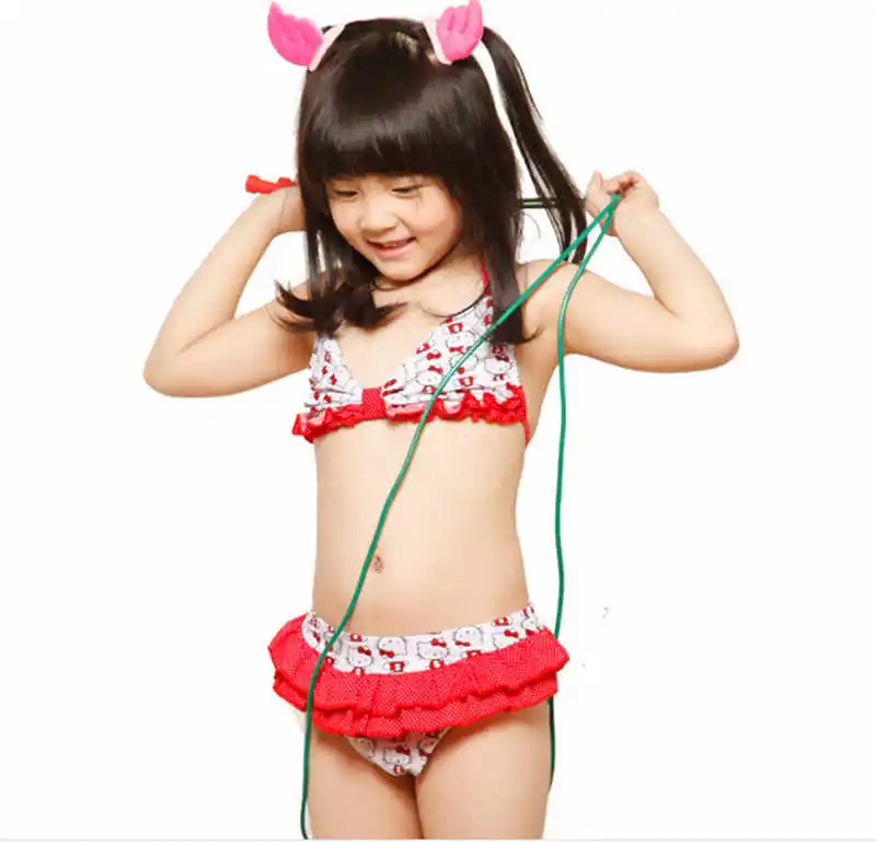 The New Red Lace Bikini Girl Summer Swim Cute Girl Swimsuit The New Red Lace Bikini Girl Summer Swim Cute Girl Swimsuit
