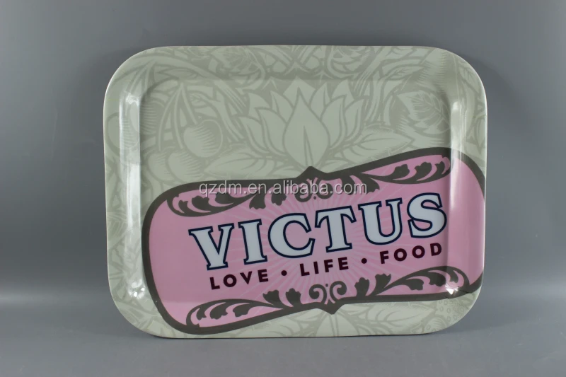 35x25cm Melamine rectangle tray ,Plastic food tray