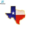 Pinstar Factory Cloth Texas Flag Custom Embroidered Patches