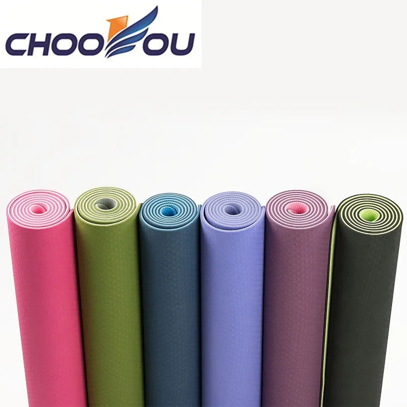Wholesale Ecofriendly Yoga Pilates Tpe Yoga Mat Buy Custom Printed