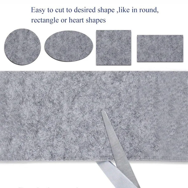 Furniture Chair Pads Self Adhesive Sticky Felt Strips Roll Buy Felt