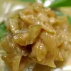 Pickled squash with wasabi