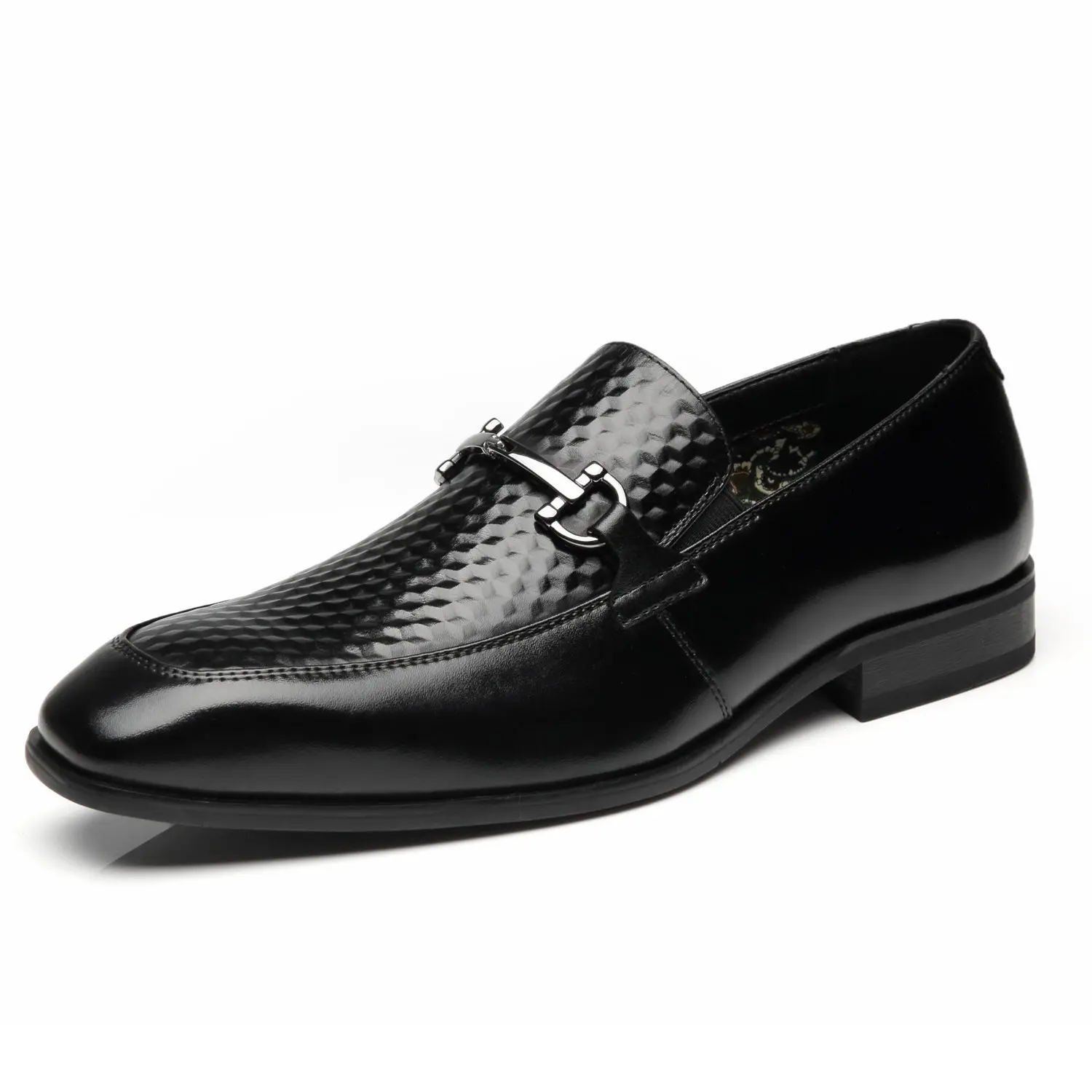 Buy Rockport Mens Loafer Dress Shoes K57539 Lesner Black Leather in ...