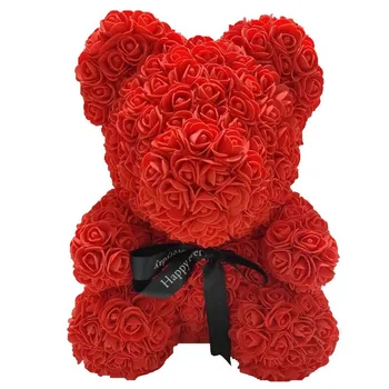 forever roses teddy bear