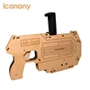 Newest wireless connection augmented reality gun wholesale wooden cowboy toy AR gun wooden gun