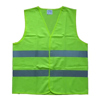 CE EN 471 class 2 Green Polyester working safety reflective vests, View ...