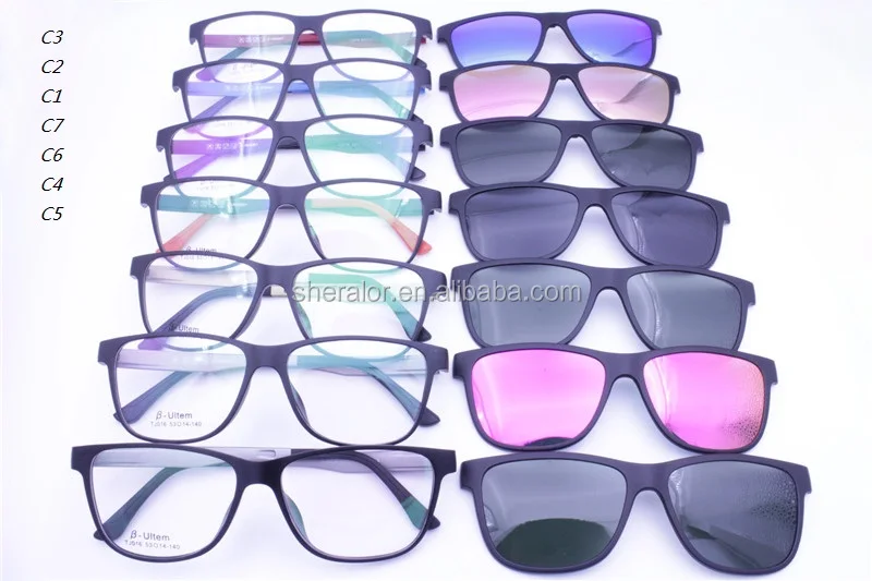 New Arrival Colorful 016 Ultem Prescription Eyeglasses With Changeable