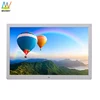 17inches wall ips hd digital photo picture frame with video input led usb wifi picasa power bank