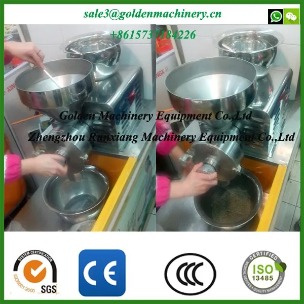 Mini Electric Grinding Machine Price/ Maize Grinding Machine/ Rice Husk