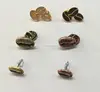 New arrival 2018 coffee pin coffee event activity survival kit coffee bean tamper brooch pin