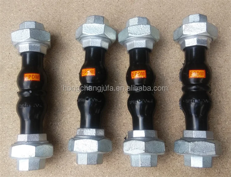 Head Code And Union Type Stainless Steel Flange Flexible Rubber