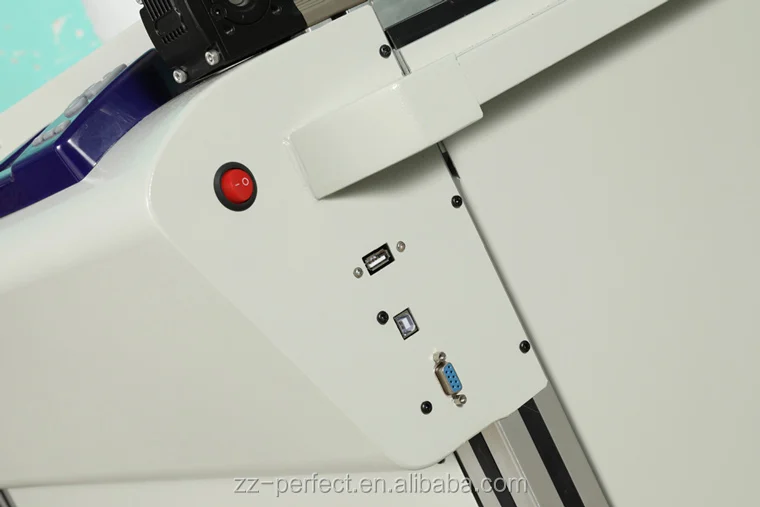 pvc cardboard flat digital die cutting machine