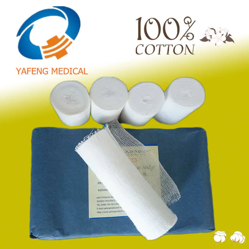 gauze bandage 10cmx10y