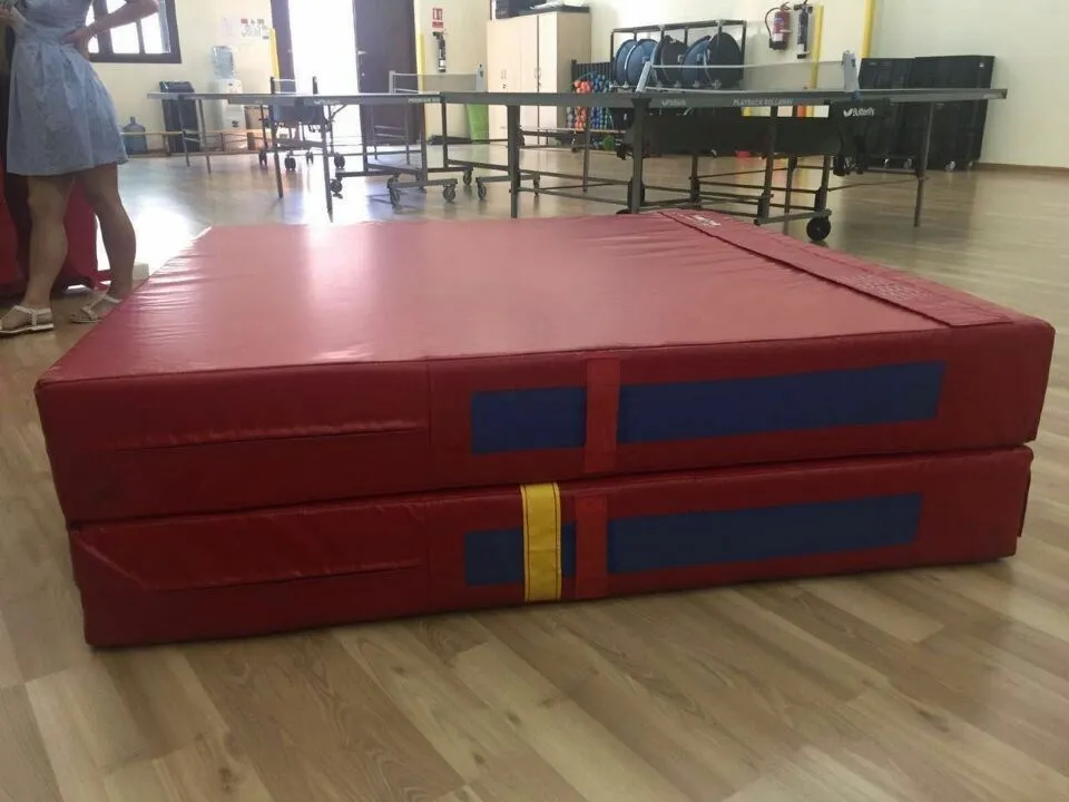 2016 Tri Folding Soft Gymnastic Crash Landing Mat 8ftx10ftx12inch Buy
