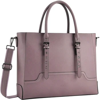 ladies leather laptop bag