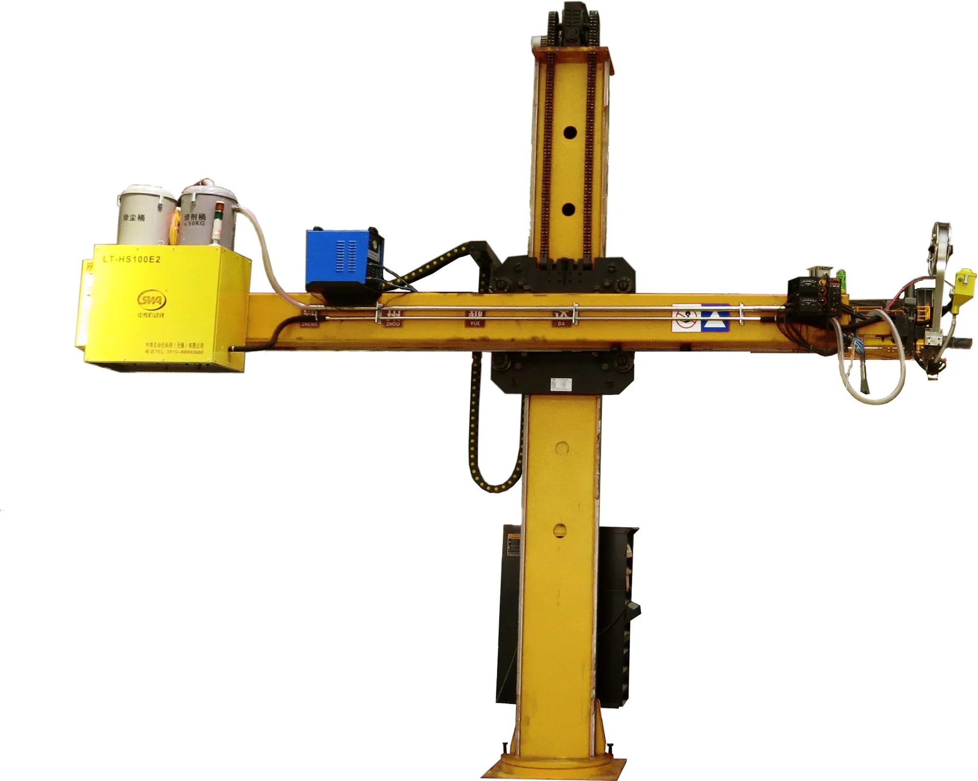 Welding Column And Boom With Robotic Arm Rotary Column Boom Welding ...