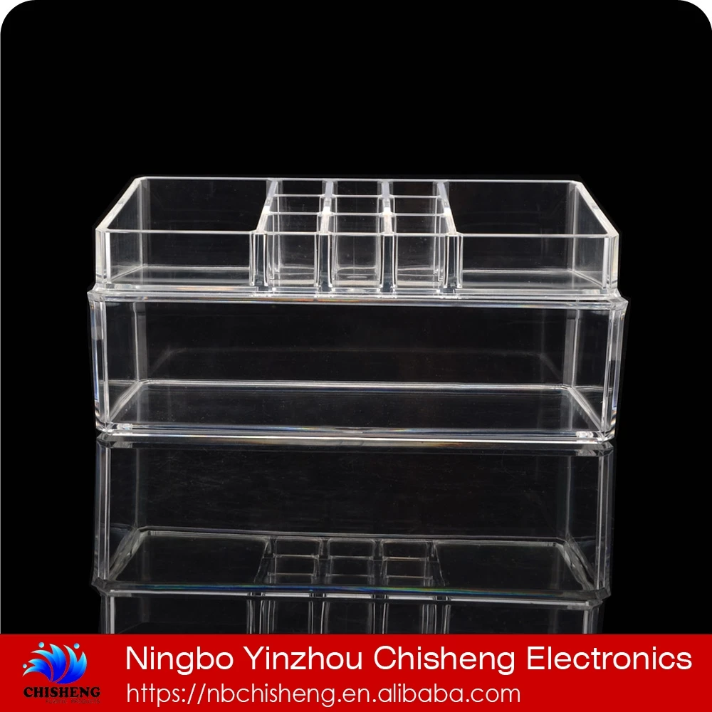 clear acrylic cosmetic & makeup organizer drawer