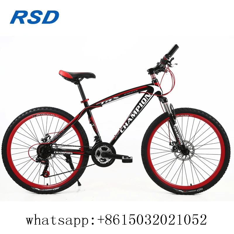 bicycle with rear suspension