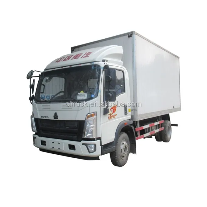 Howo 4x2 Van Cargo Dry Box Truck With Low Price For Africa Buy Off