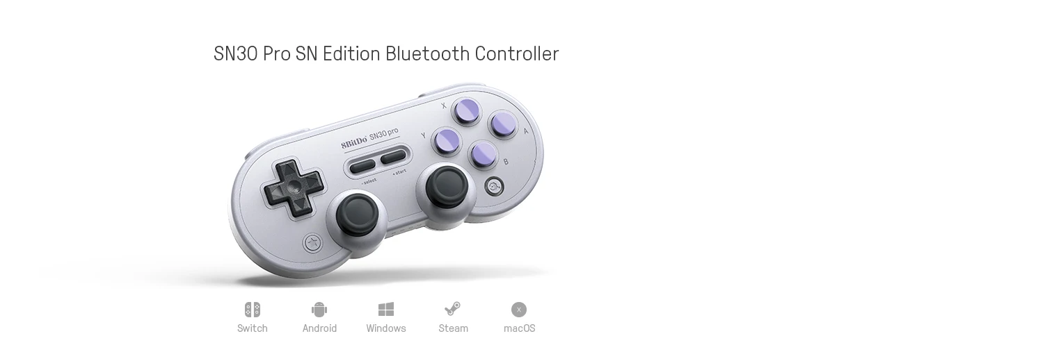 Joystick Retro 8bitdo Sn30 Pro Version Sn Controleur Pour N Switch Raspberry Pi 3 Modele B Et Pc Nouveau Modele Buy 8bitdo Sn30 Pro Sn Version Controleur 8bitdo Joystick Pour Raspberry Pi 3 Telephone Portable Gamepad