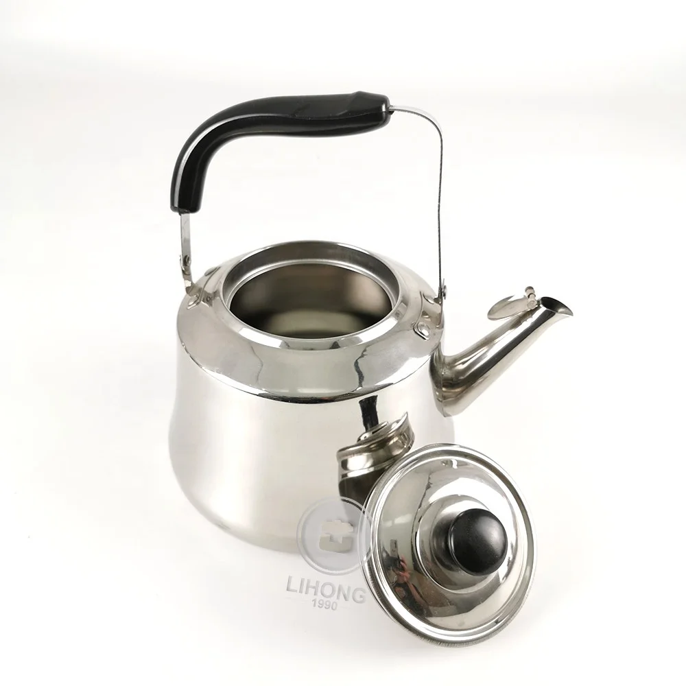 China 304 water kettle unbreakable restaurant tea pots/stainless steel tea pot