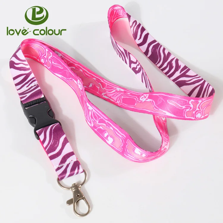 Polyester security neck lanyard