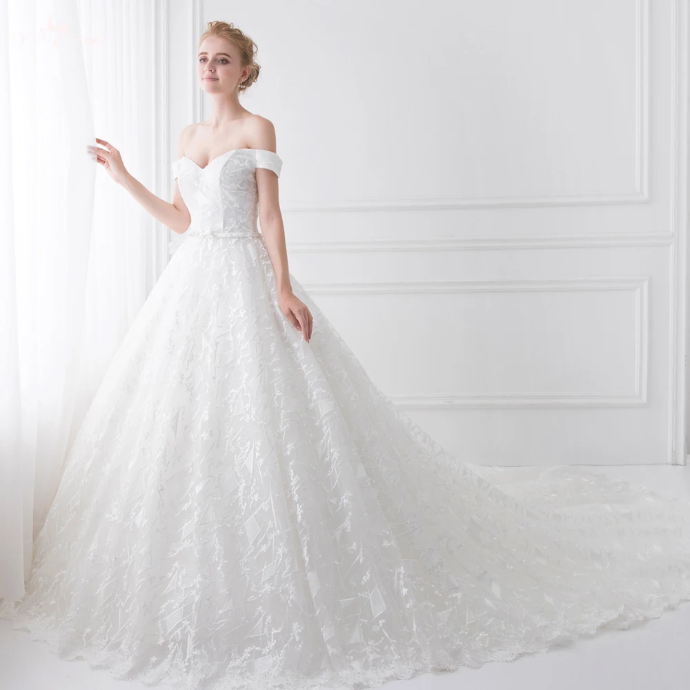 Tw0206 Off Shoulder Alibaba Wedding Dress Special Pattern Princess ...