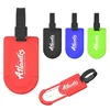 Valuable classical personal pull out name address label drawer suit case bag solid colorful ABS hard plastic travel luggage tag