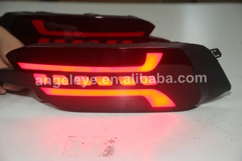 LED Bumper light for Honda for Civic 2016-2018 Dark Red