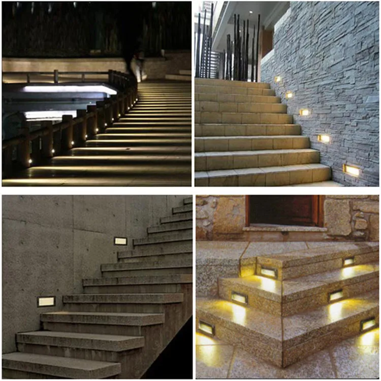 3w ip65 led 台阶灯户外 led 楼梯壁灯