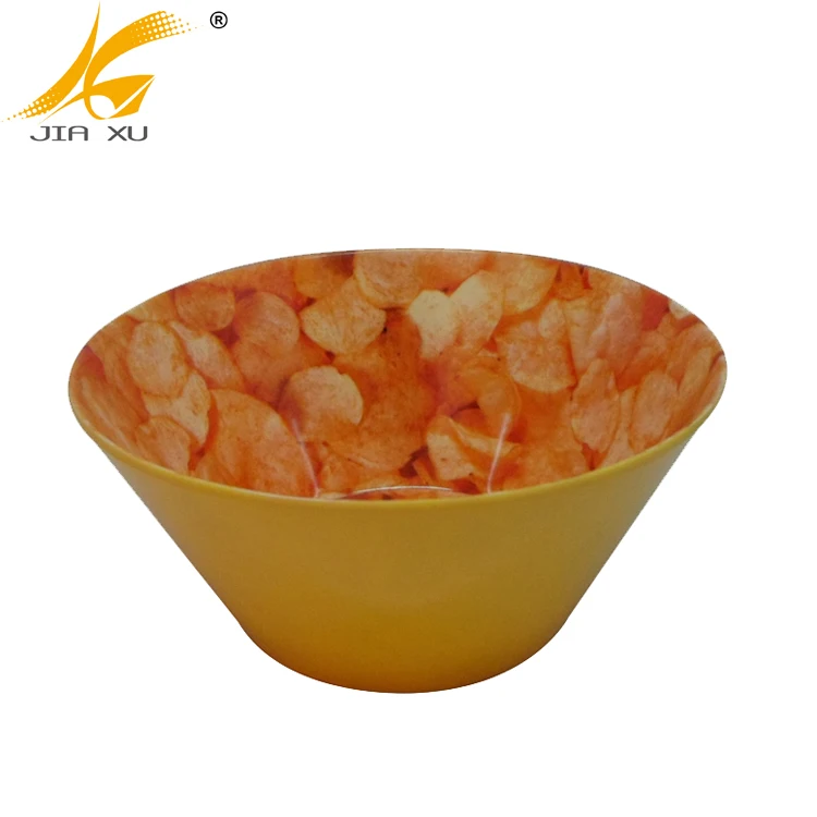 6" Melamine Salad Bowl Color Chips Bowl Candy Dinner Ware Buy
