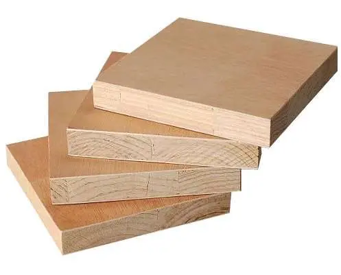 4x8 18mm 30mm Indonesian Falcata Bare Core Melamine Block Board Plywood ...