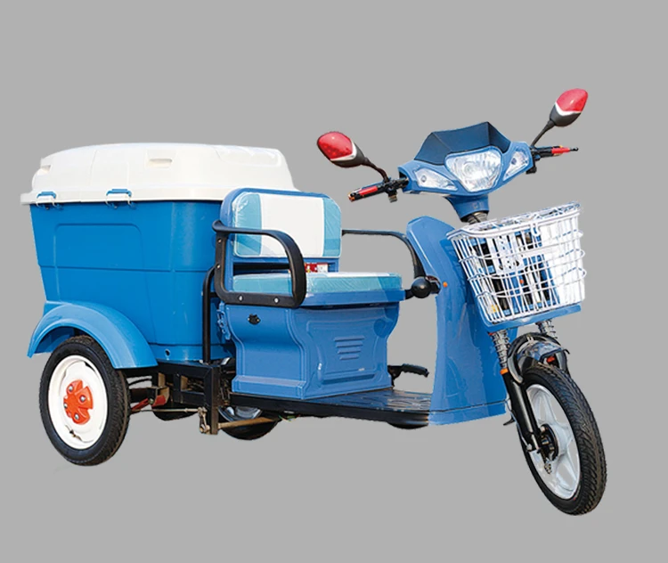 New designed electric garbage tricycle for sale