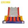 Durable 0.55mm PVC Inflatable Floating Rock Climbing Wall For Kids