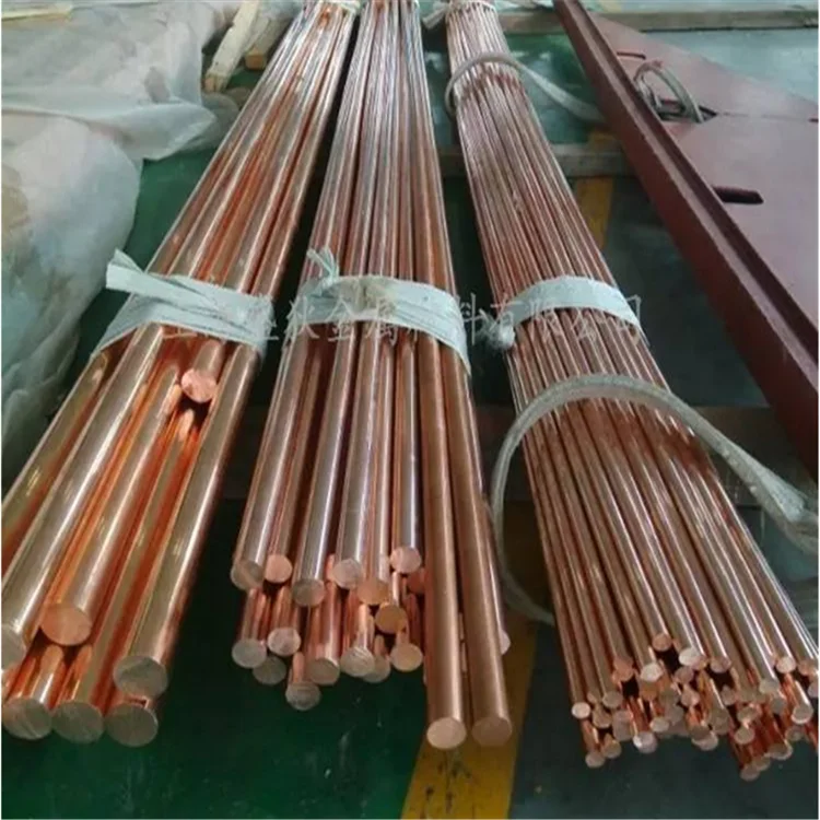 Straight 8mm 20mm Copper Lighting Rod Copper Earth Rod Buy 8mm Copper