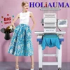 HOLiAUMA Normal single head 15 colors embroidery machine and sewing machines