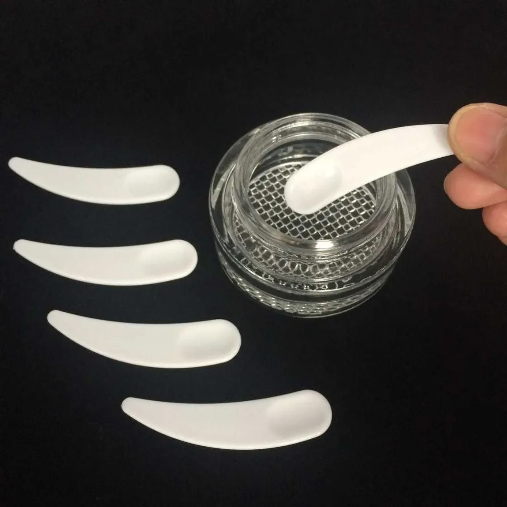 Cosmetic Jar Spatula Cosmetic Plastic Cream Spoon Cosmetic Spatula