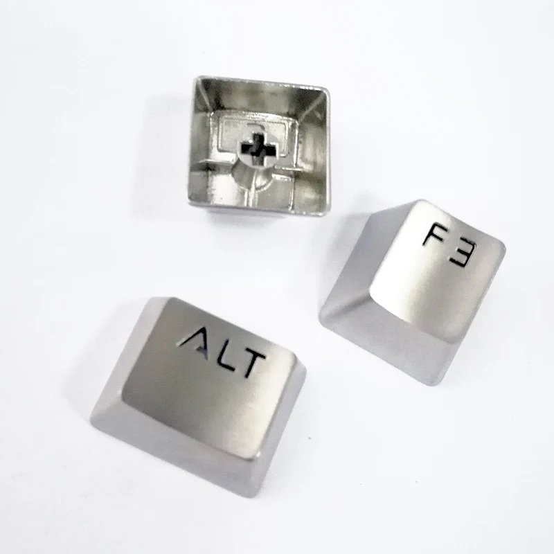 New Stainless Steel Keyboard Keys Parts MIM Metal Power Injection Molding Keycap Computer Accessories Factory