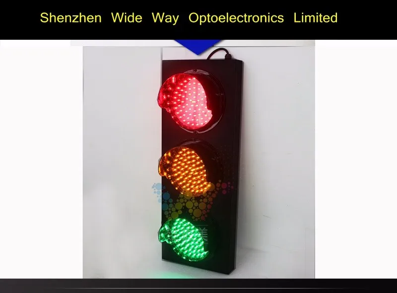 Mini 200mm 3 Aspects Traffic lights for School Teaching Toy Traffic Light on Sale
