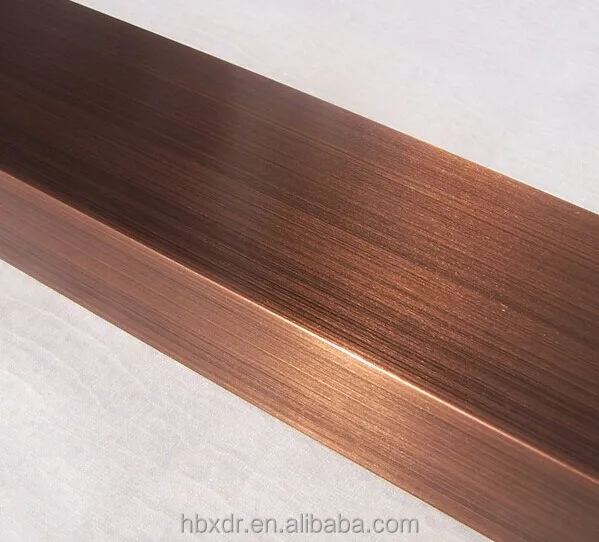 Wire Drawing /sandblasting / Powder Coated Bronze Anodized ...