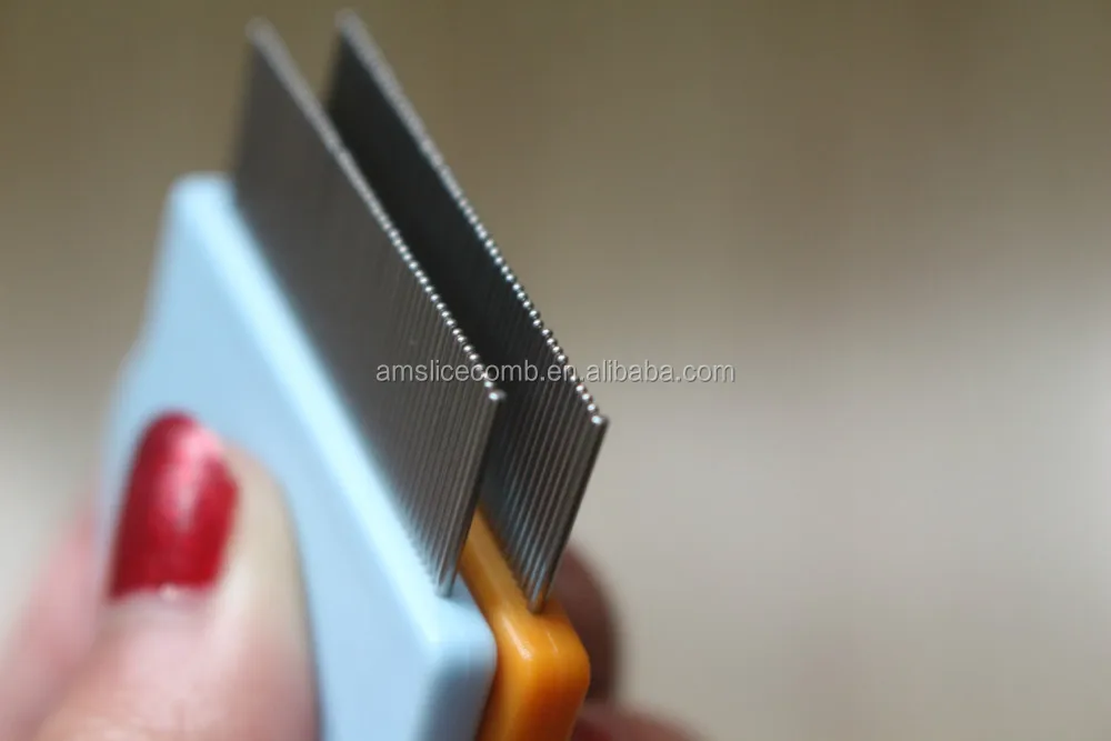 peine para piojos stainless steel nit free head lice comb laser combs